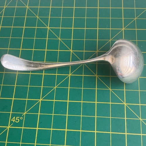 Antique solid silver ladle - solid,