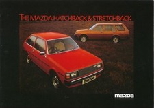 Mazda 323 Hatchback & Estate 1300 1400 SP 1980 Original UK Sales Brochure