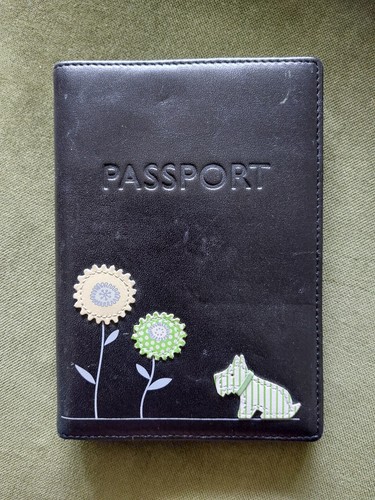 Radley leather passport holder - leather,