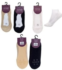 6 Pack Ladies Invisible Shoe