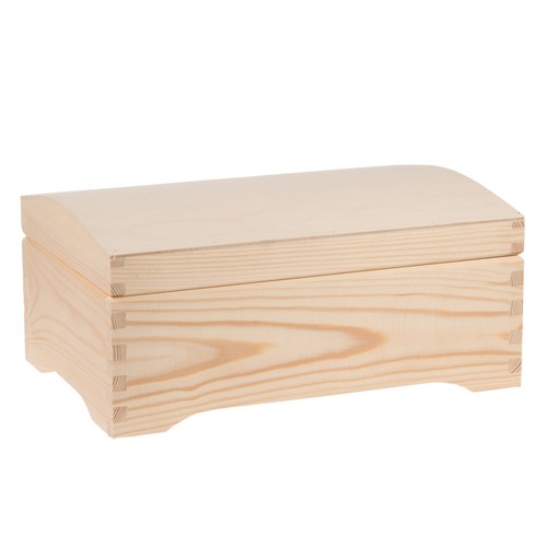 Large wooden chest - large,