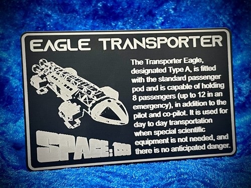 Space 1999 eagle transporter - space,