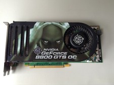 Nvidia GeForce 8800GTS - BFG Overclocked version 320MB
