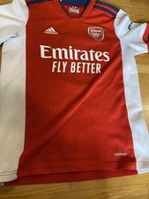 arsenal 21/22 home shirt with