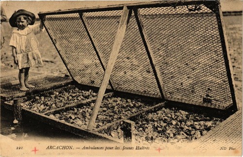 Old postcard arcachon - arcachon,