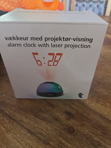 Alarm clock with - clock,