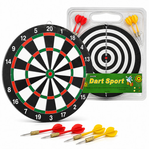 Dartboard set 4 - 15",