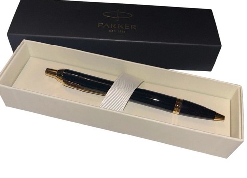 Parker pen new gold and - parker, black