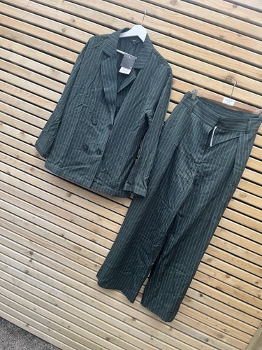 Next women green pinstripe - next,