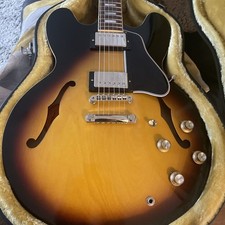 Epiphone Inspired by Gibson Custom 1962 ES-335 Reissue Vintage Sunburst