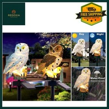 Realistic Owl Solar LED Garden