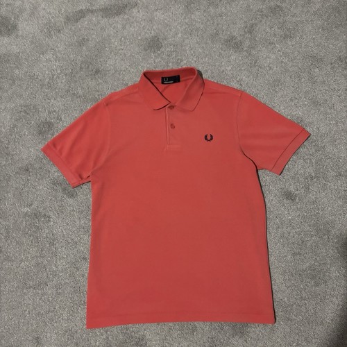 Fred perry orange coral - perry, polo