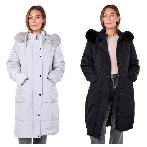 Ladies winter long - winter, quilted