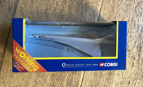 Corgi concorde new - concorde, livery