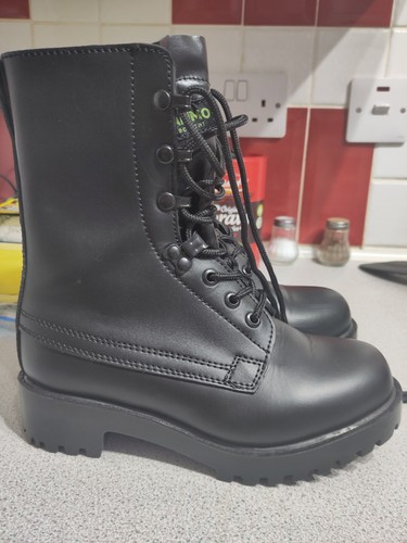 Real leather boots lace - real,