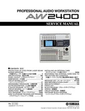 Service Manual For Yamaha AW