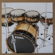greetings card feat.  TAMA SUPERSTAR DRUM KIT , 15x15cm with envelope #ABX