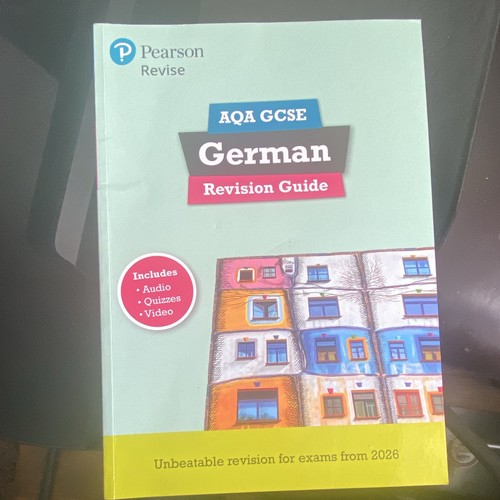 Pearson revise aqa - pearson, german