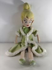 Retired Disney Store Exclusive Stamped Tinkerbell Fairy Plush Doll