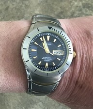 Mens Pulsar Kinetic Watch
