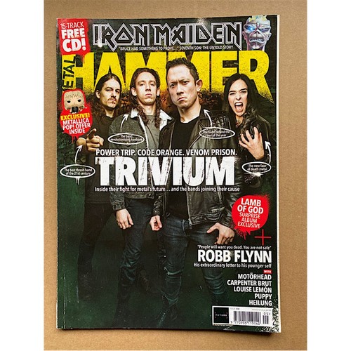 Trivium metal hammer magazine - hammer,