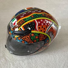 AGV Rossi 46 Asian Fit Motorcycle Helmet Size M Good Condition