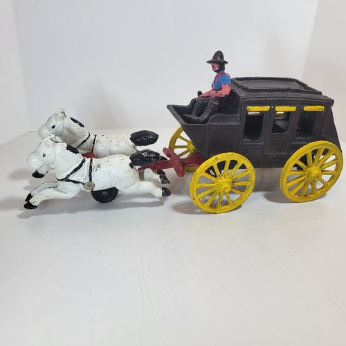 Cast iron horse - cast, drawn