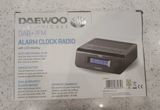 New Daewoo DAB Fm Bedside
