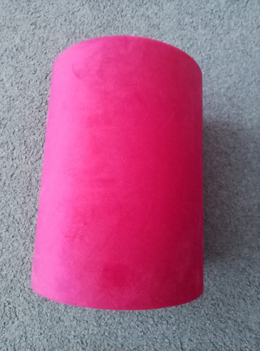 Hot pink velvet - hot, cylindrical