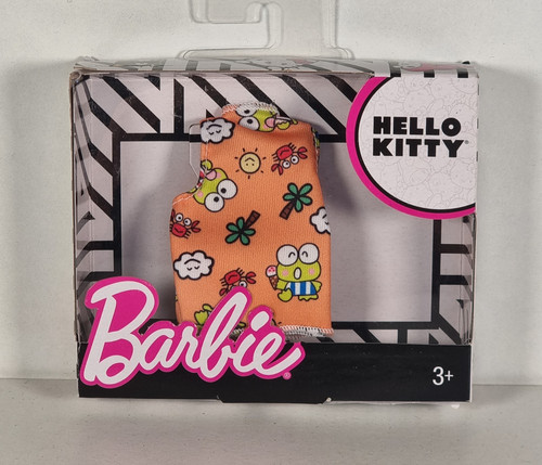 Barbie hello kitty orange - barbie,
