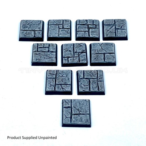 20mm square paved stone - 10, x