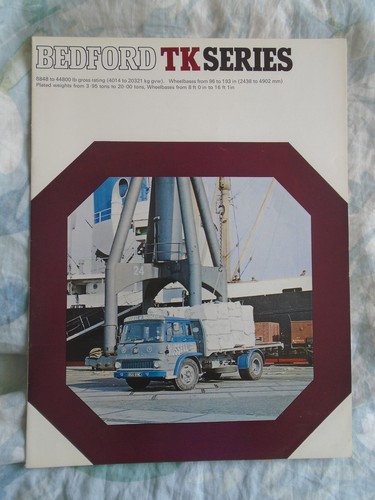Bedford trucks range - tk,