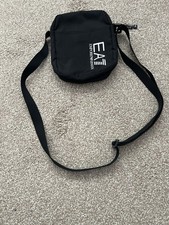 Emporio Armani EA7 Crossbody Bag Emporio Armani Man Bag Black