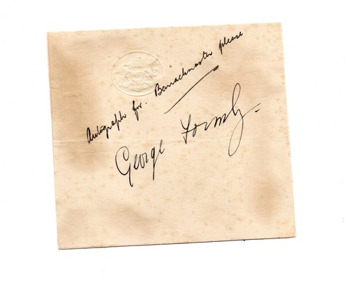 George formby actor and - formby,