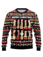 Ugly Cockmas Christmas Sweater, Xmas Ugly Christmas Sweater For Men S-5XL