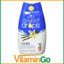 Sweetleaf Sweet Drops - Flavored Stevia Sweetener Vanilla 1.7 fl.oz