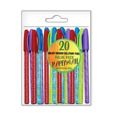 Papermate Ballpoint Pens Biro Inkjoy - 20 Assorted - Value Pack - Uk Seller