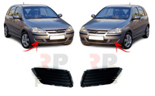 FOR OPEL VAUXHALL CORSA C 2003 - 2006 NEW FRONT BUMPER FOG LIGHT COVER PAIR SET