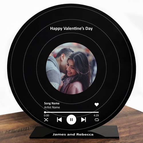 Personalised song plaque - personalised,