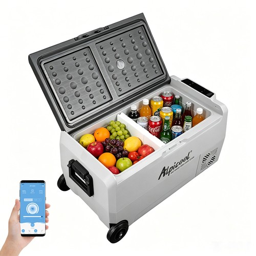 Portable car fridge freezer - portable,