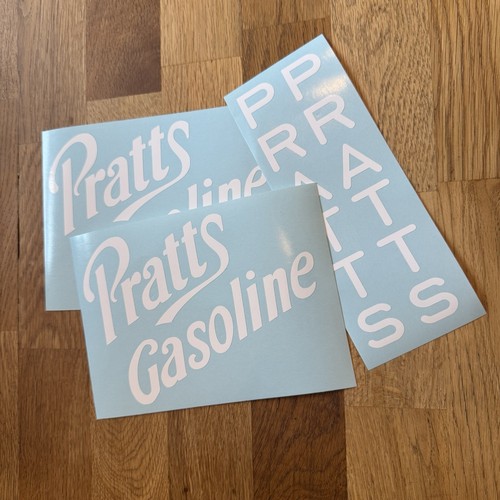 Custom pratts gasoline - gasoline, sticker