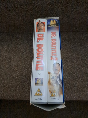 Dolittle and boxset vhs - dolittle,