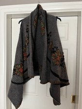 Unusual Long Sleeveless Waistcoat