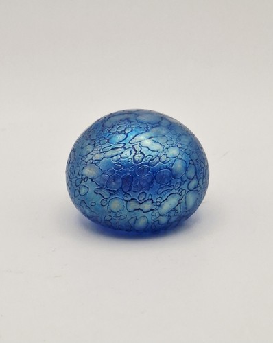 Heron glass blue pebble - heron,