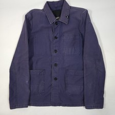 Denham Jeanmaker "Mao"  Mens Chore / Worker Jacket - Purple - Size Medium