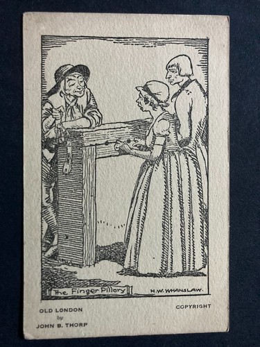 The finger pillory old london - finger,