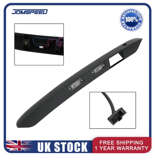 Rear number plate light - rear, cover
