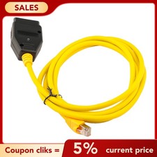 Ethernet to OBD Enet Cable Compatible for BMW F/G-Series UK E-SYS IcoM Coding