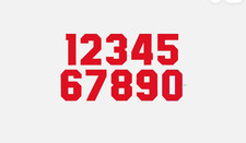 Custom Any  Number Football