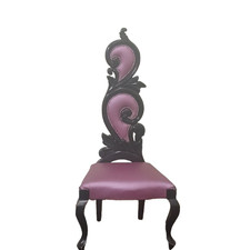 Ornate Rococo Style High Back
